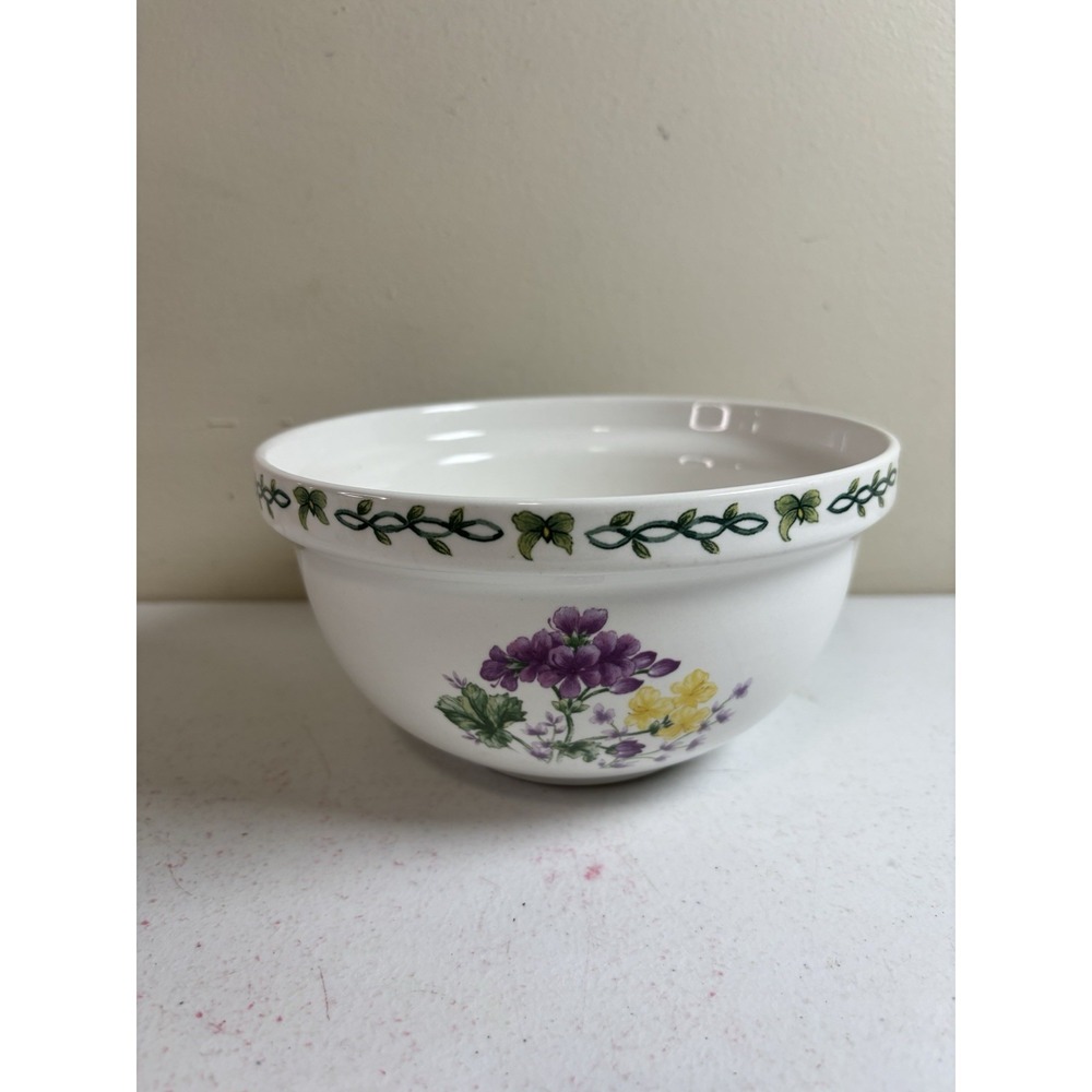 Thomson Pottery‎ FLORAL GARDEN 7 Inch Mixing Serving Bowl